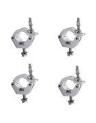 Clamp Hamburgesa Metal 1 1/4 Para Luces Led Dj Estructu...