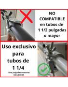 Clamp Hamburgesa Metal 1 1/4 Para Luces Led Dj Estructu...