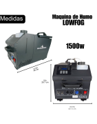 LOWFOG Maquina De Humo Efecto Niebla Baja Sin hielo Ionizada