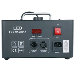 maquina de humo vertical led camara inalambrica dmx
