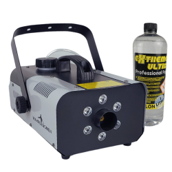Maquina De Humo 1200w Inalámbrica Leds Rgb Seleccionabl...