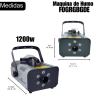 Maquina De Humo 1200w Inalámbrica Leds Rgb Seleccionabl...