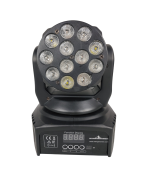 Cabeza Movil Robotica 12 Led 5 W Wash Rgbw Disco  Dmx L...