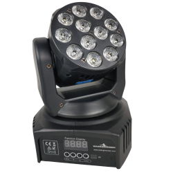 2 Robotica Cabeza Movil 12 Led 5 W Wash Disco Dmx Luces...
