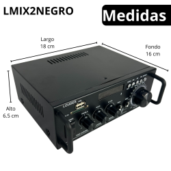Amplificador Perifoneo Para Sonido Ambiental O Usb/sd