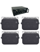 Amplificador Sonido Ambiental 4 Bafles Ambientales Boci...