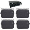Amplificador Sonido Ambiental 4 Bafles Ambientales Boci...