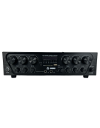 MIX6Z8 Amplificador Ambiental 6 Zonas Estéreo – 100W RMS Total  Optimiza tu sistema de audio en restaurantes, cafés, tiendas y o