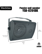 Kit Amplificador Con Bocinas Para Audio Ambiental