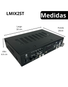 Kit Amplificador Con Bocinas Para Audio Ambiental
