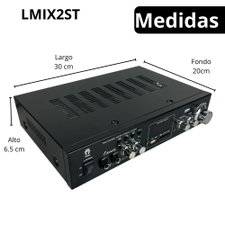 Kit Amplificador Con Bocinas Para Audio Ambiental