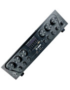 MIX6Z8 Amplificador Ambiental 6 Zonas Estéreo – 100W RMS Total  Optimiza tu sistema de audio en restaurantes, cafés, tiendas y o