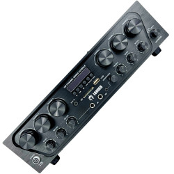 MIX6Z8 Amplificador Ambiental 6 Zonas Estéreo – 100W RMS Total  Optimiza tu sistema de audio en restaurantes, cafés, tiendas y o
