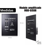 Modulo Amplificador Graves Subwoofer Amplifica 2 Graves...