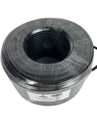 Rollo De Cable Uso Rudo Calibre 16 Awg Para Bocina 100m