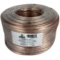 Rollo De Cable Para Bocina Uso Rudo Calibre 12 Polariza...