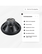 Bocina 15 Pulgadas Potente Profesional 4ohm 1 Pz