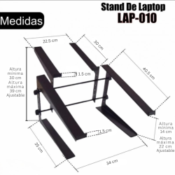 Base Stand Soporte Para Laptop Y Controlador Metálico