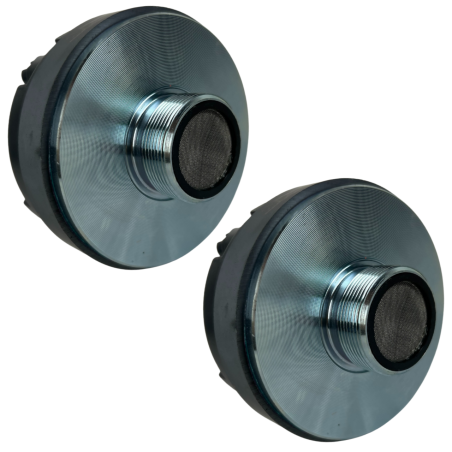 Par De Tweeter Driver 34mm Agudos Titanio Rosca Alto Po...