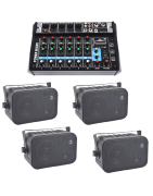 Sonido Ambiental Con Bafles Ambientales Amplificador Bocinas