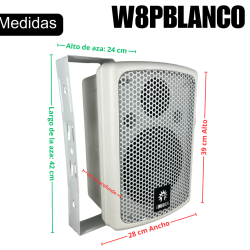 Audio Ambiental Con Cables Amplificador Bafles Ambientales