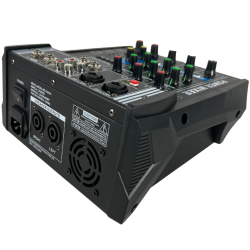 Mezcladora Amplificada Bluetooth 4 Canales Phantom Grab...