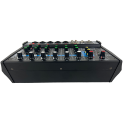 Mezcladora Amplificada 7 Canales Interfaz Grabar USB/BT