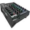 Mezcladora Amplificada 7 Canales Interfaz Grabar USB/BT