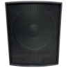 PLYBAJOSUB Subwoofer biamplificado con salida para pasivo, alta potencia, triplay