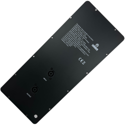 TAPADSP18 Tapa Metalica Para Armar Aubwoofer Con 2 Conectores Speakon