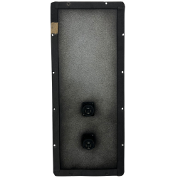 TAPADSP18 Tapa Metalica Para Armar Aubwoofer Con 2 Conectores Speakon