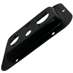 045-599 Tapas Metalicas Para Armar Bafle De 4 Orificios Para Conectores