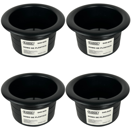 045-845 Domos De Plastico Con Rejilla Grande Para Bafle Salida De Aire