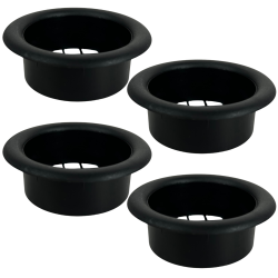 045-850 Domo De Plastico Con Rejilla Chico Salida De Aire Para Bafle