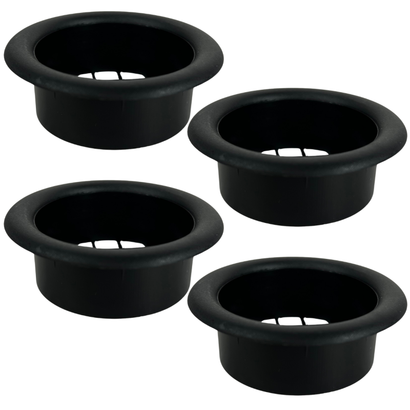 045-850 Domo De Plastico Con Rejilla Chico Salida De Aire Para Bafle