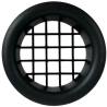 045-850 Domo De Plastico Con Rejilla Chico Salida De Aire Para Bafle