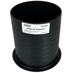 045-861 Domo De Plastico Sin Rejilla 4 X 4 12 Para Bafle Salida de Aire