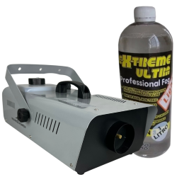 Maquina De Humo 1500w Alambrica E Inalámbrica Con 1l De...