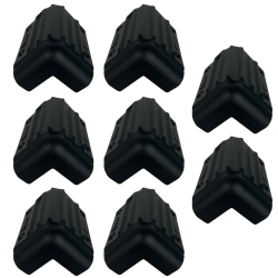 045-890 Esquineros De Plastico P/Bafle Maleta Chico Cuadrado Rayado