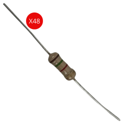 813-656 Kit De 48 Piezas De Resistencias A 10 Watts De 12OHM