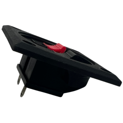 705-290 Conectores P/Bafle Cuadrado De Atornillar 2 Terminaciones