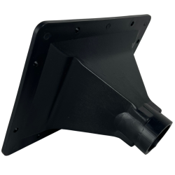 185-128 Difusor De Plastico Cuadrado Para Driver Agudo 19.5 x 10.5CM