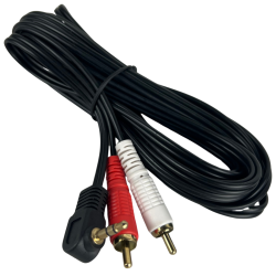 081-128 Cable 3.5MM Estereo 2 RCA Macho 4.5M P/Aplicaciones De Audio