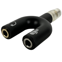 700-940 Divisor De Audio Estereo Microfono Y Audifono Celular 3.5mm
