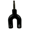 700-940 Divisor De Audio Estereo Microfono Y Audifono Celular 3.5mm