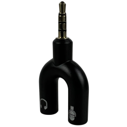 700-940 Divisor De Audio Estereo Microfono Y Audifono Celular 3.5mm