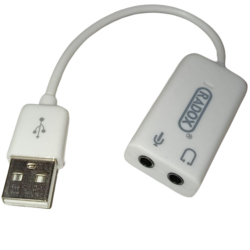700-956 Tarjeta De Audio USB Con Entrada Para Bocina Y Microfono
