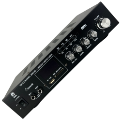 Amplificador 70v 120v p/transformador bluetooth USB