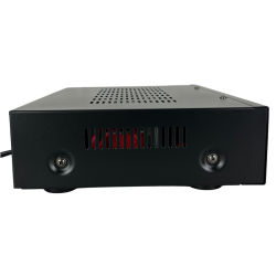 Amplificador 70v 120v p/transformador bluetooth USB