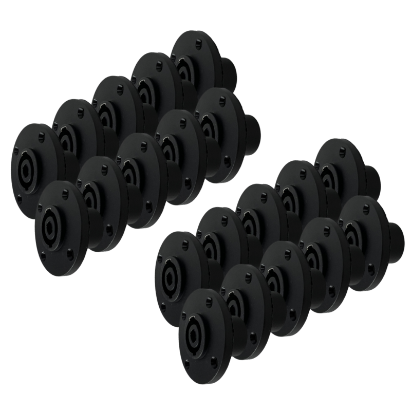 conector Speakon hembra Jack Tipo Neutrik 4H REDONDO